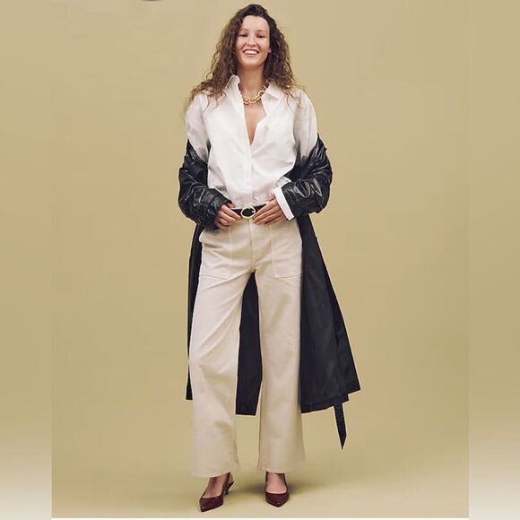 NWT J CREW Camp-pocket wide-leg pant size 36 - Picture 9 of 13